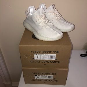 Authentic Cream White Yeezys